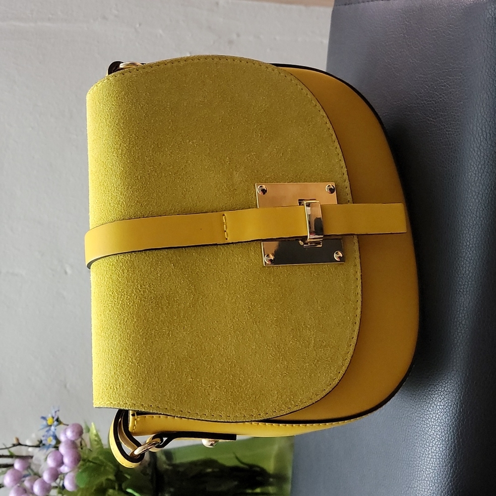 Vera Pelle Leather Bag NWOT